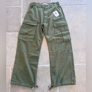 Cherry Los Angeles wide leg cargo 32